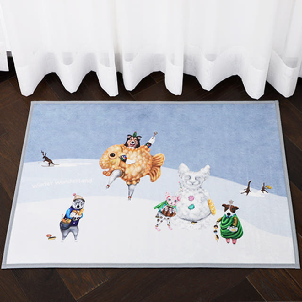winter wonderland rug